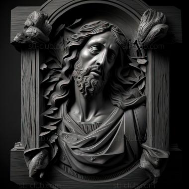 3D model st jesus (STL)